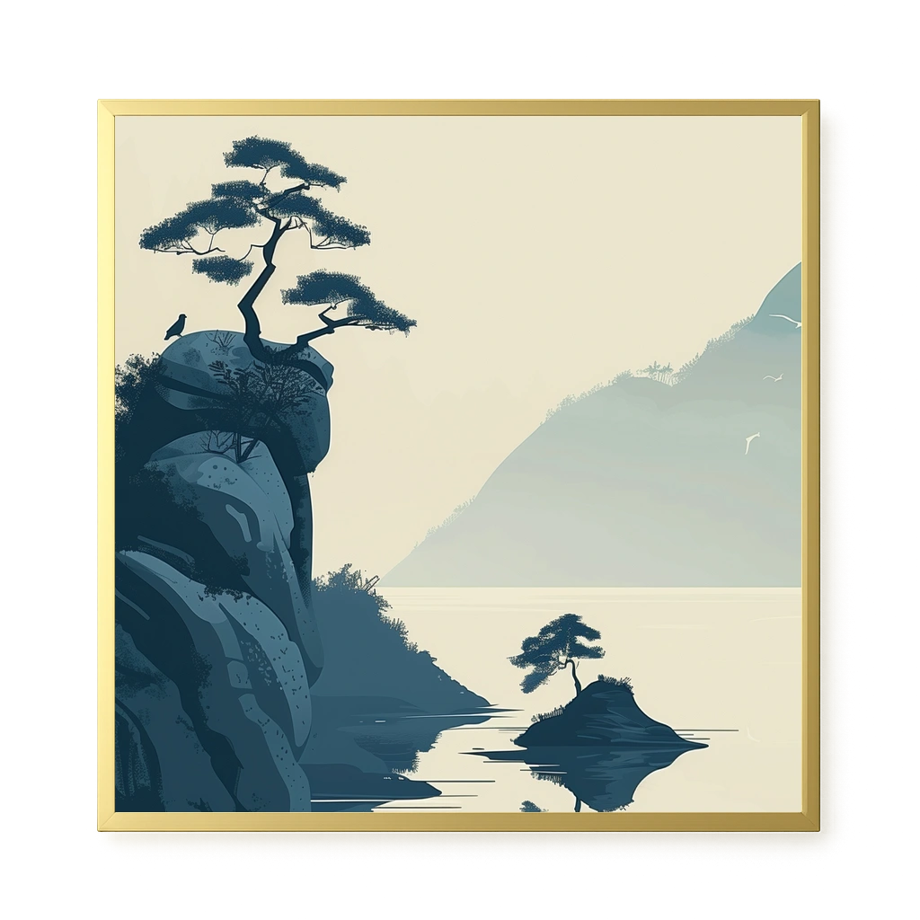 Lone Rock Canvas Print