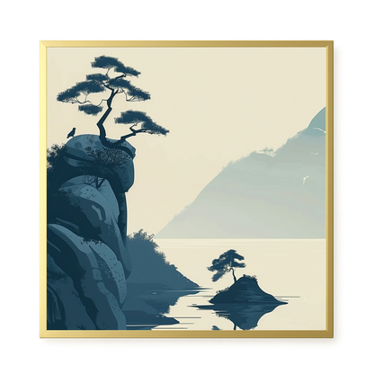 Lone Rock Canvas Print