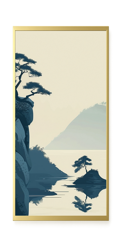 Lone Rock Canvas Print