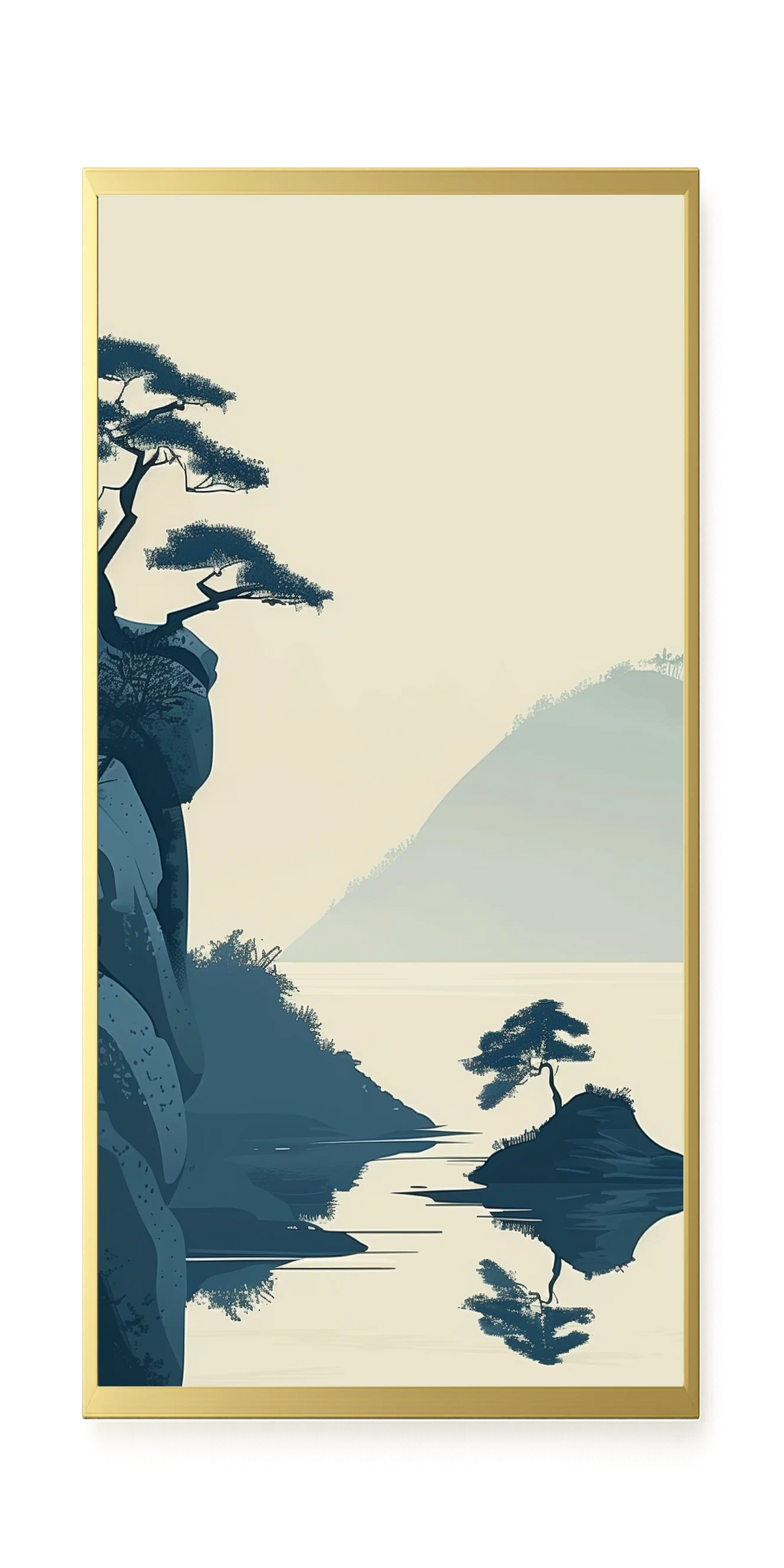 Lone Rock Canvas Print