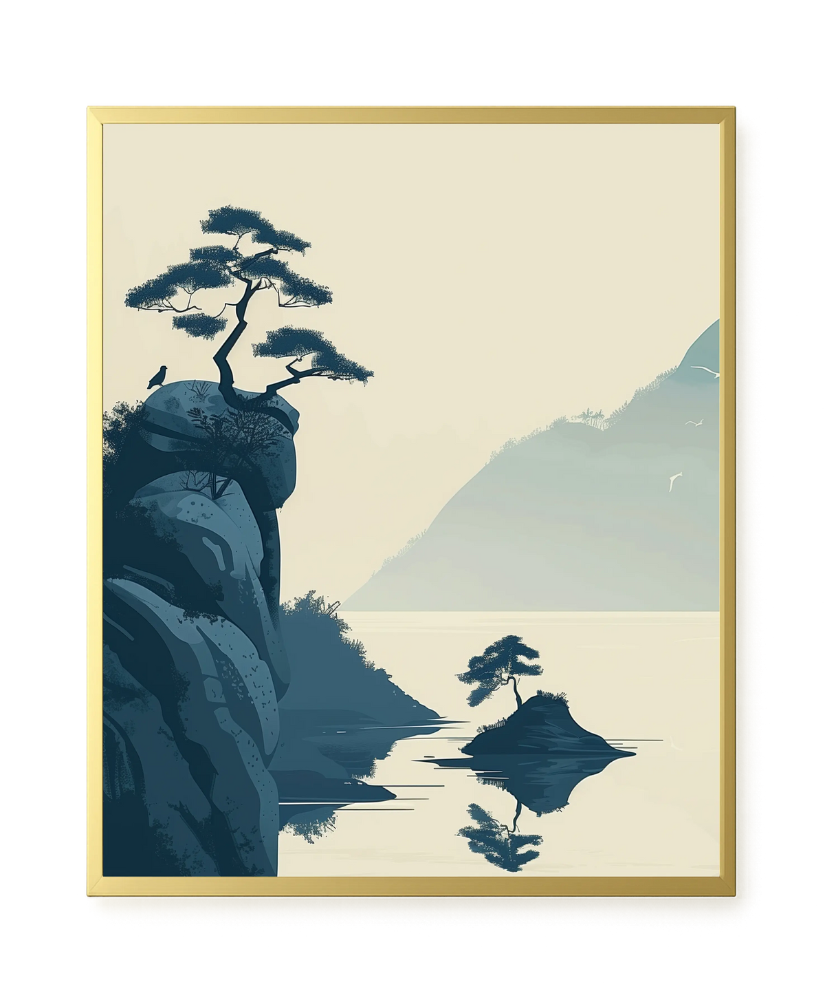 Lone Rock Canvas Print