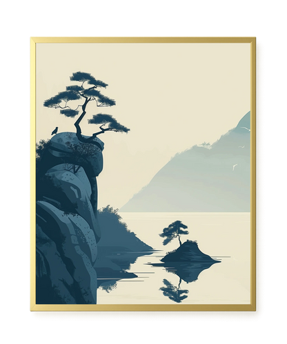 Lone Rock Canvas Print