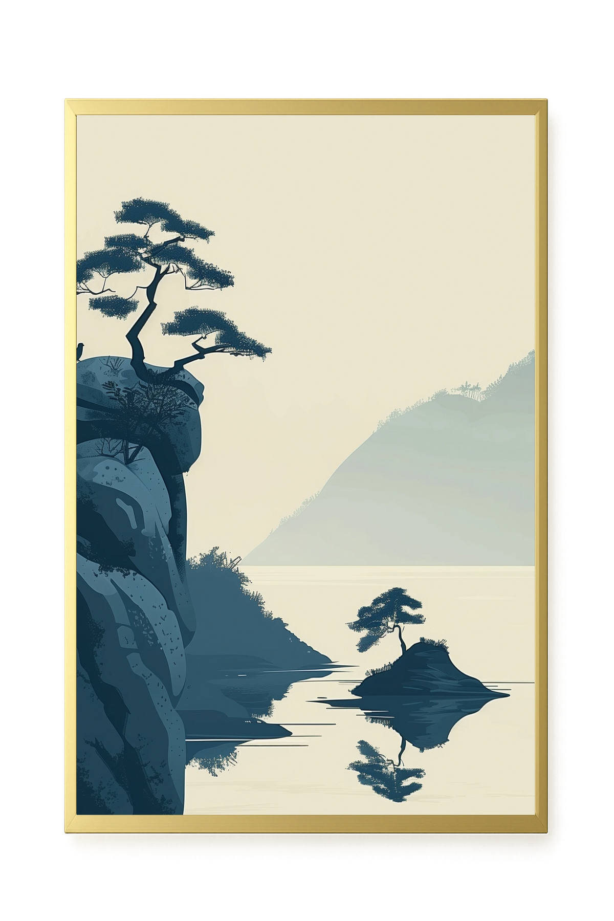 Lone Rock Canvas Print