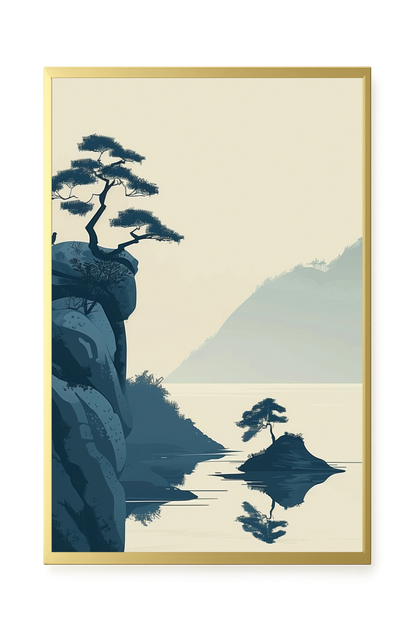 Lone Rock Canvas Print