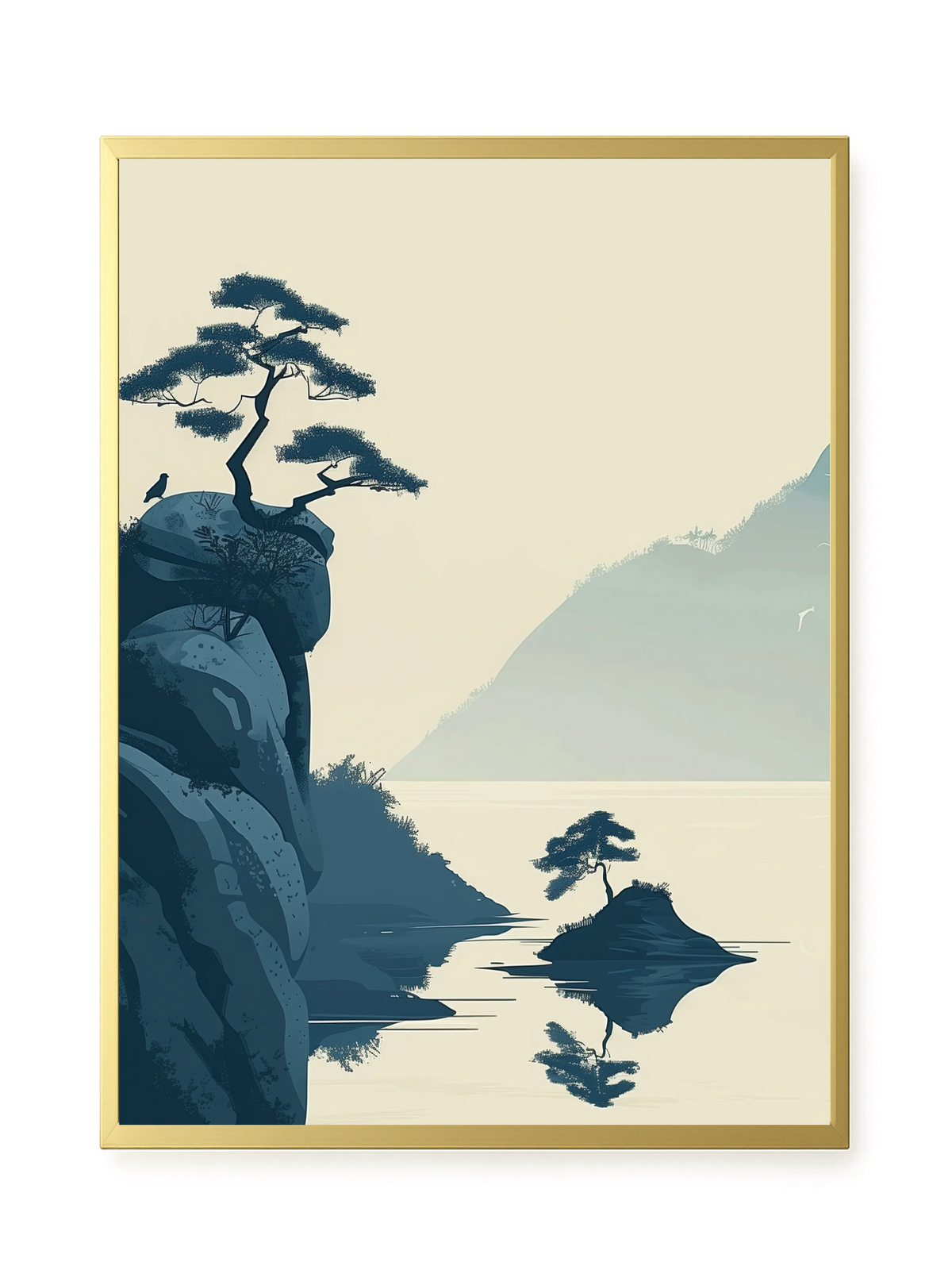 Lone Rock Canvas Print