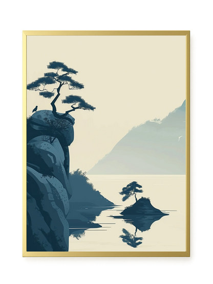 Lone Rock Canvas Print