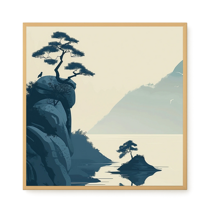 Lone Rock Canvas Print