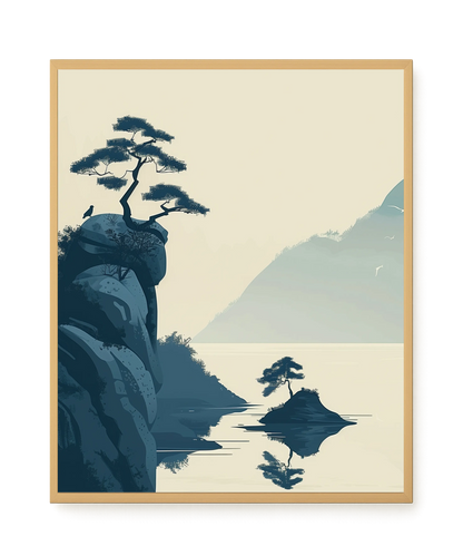 Lone Rock Canvas Print