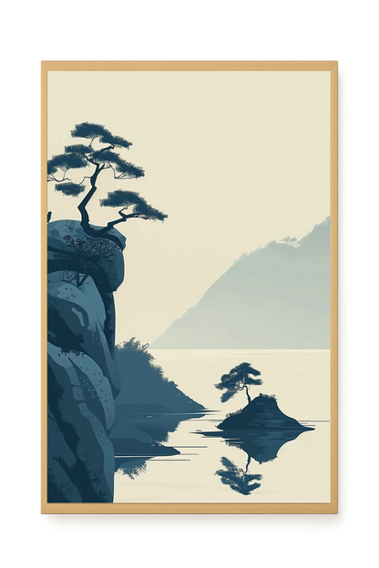 Lone Rock Canvas Print