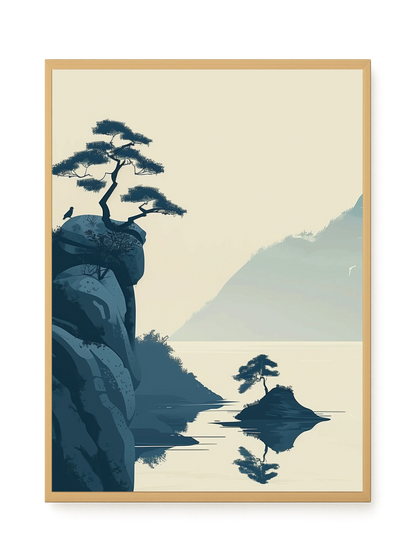 Lone Rock Canvas Print