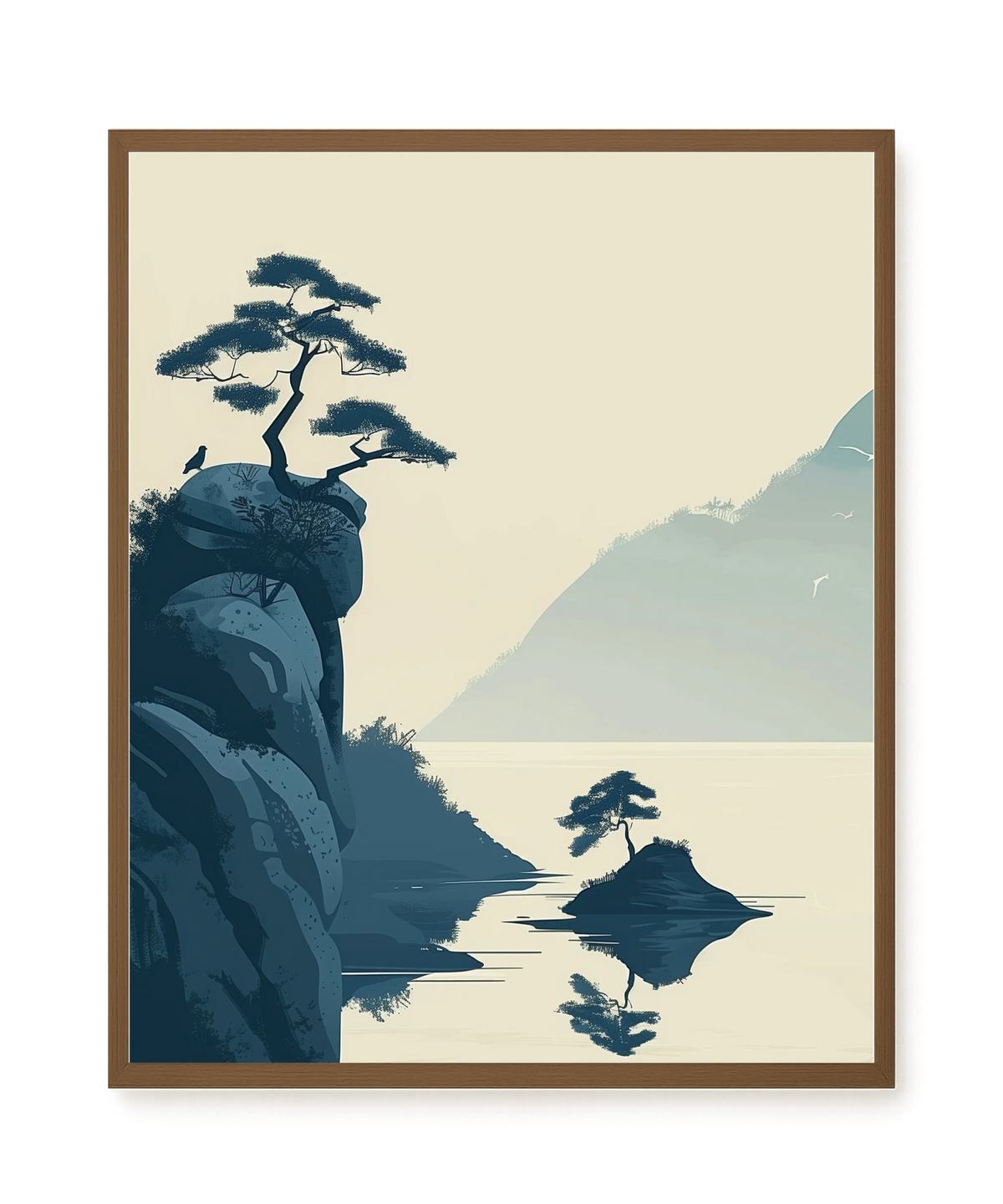 Lone Rock Canvas Print