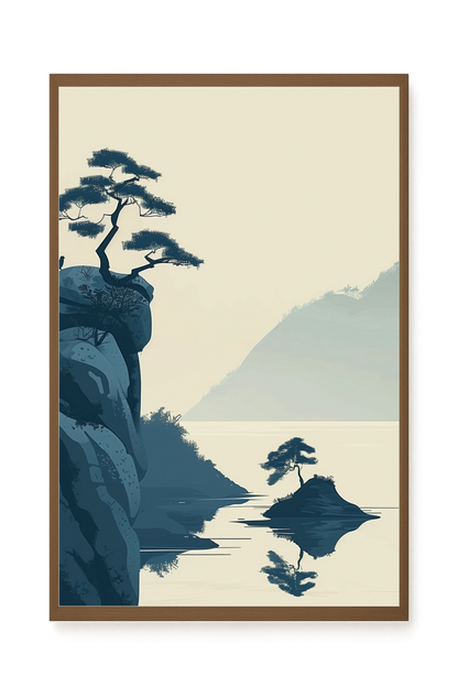 Lone Rock Canvas Print