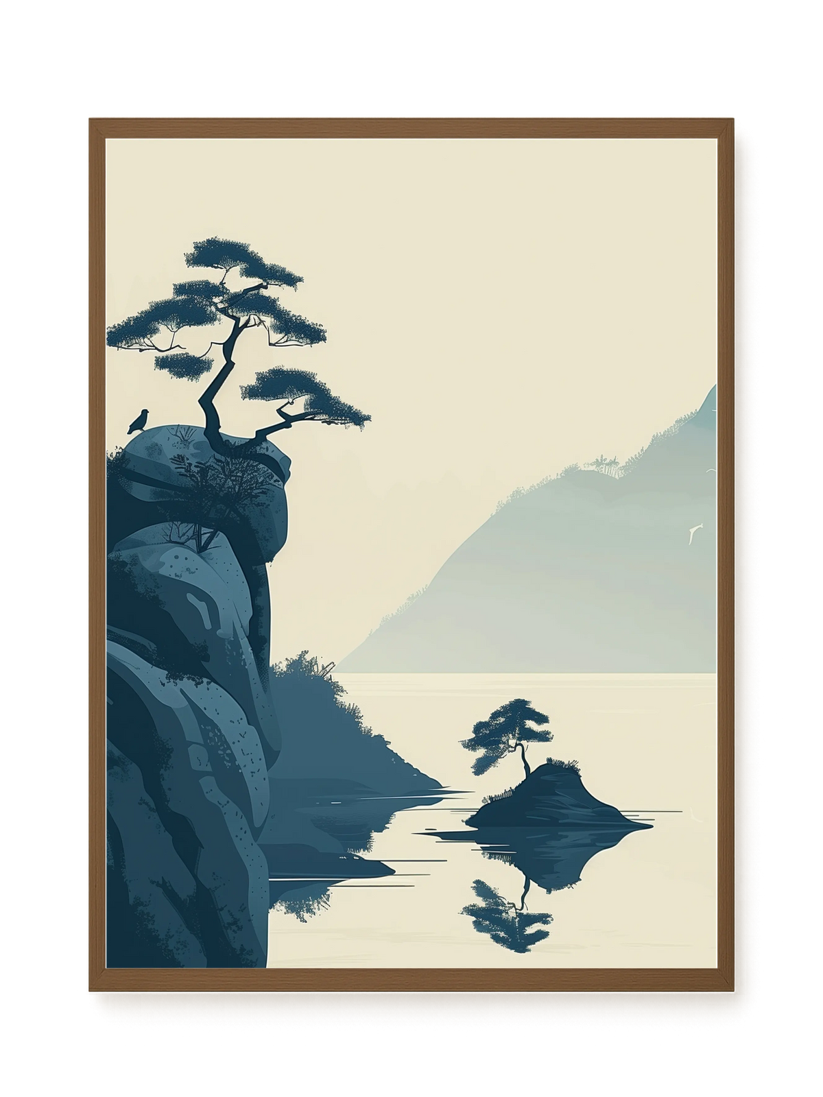 Lone Rock Canvas Print