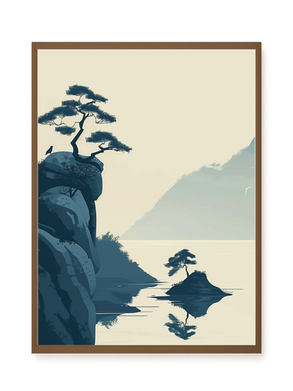 Lone Rock Canvas Print