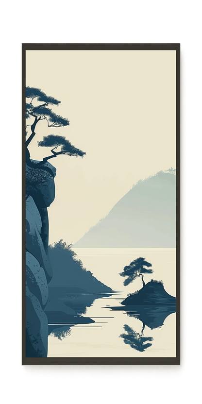 Lone Rock Canvas Print
