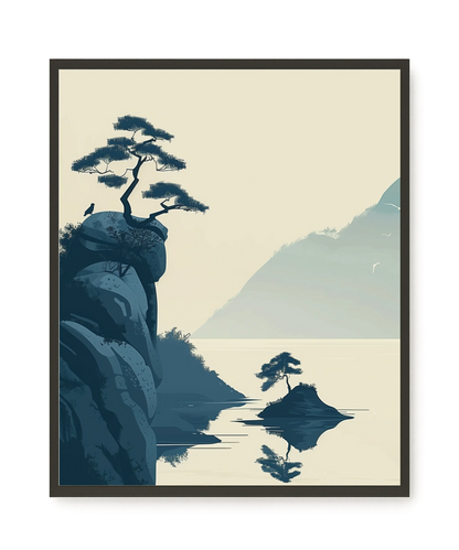 Lone Rock Canvas Print