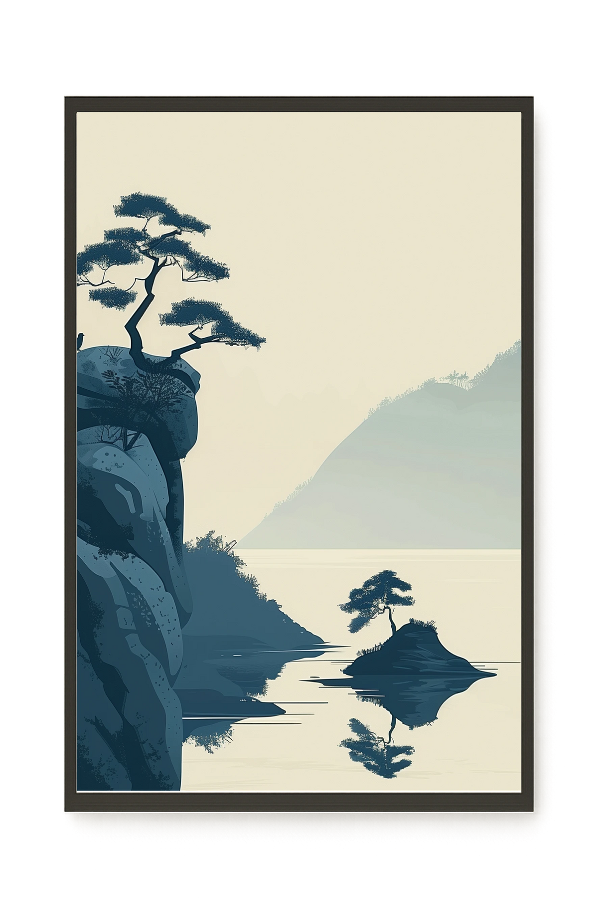Lone Rock Canvas Print