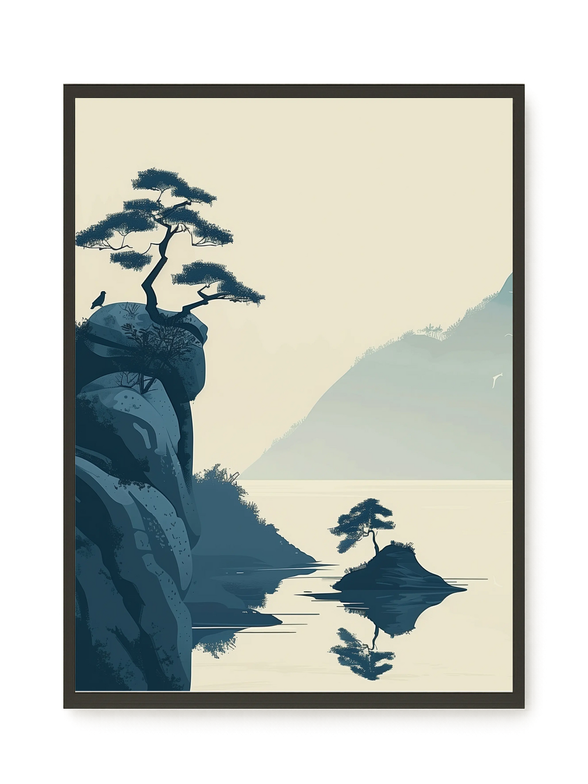 Lone Rock Canvas Print