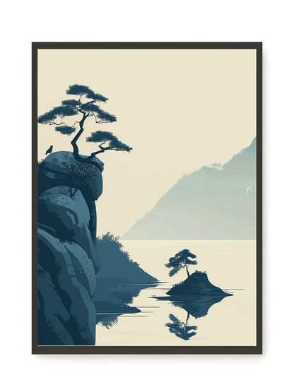 Lone Rock Canvas Print