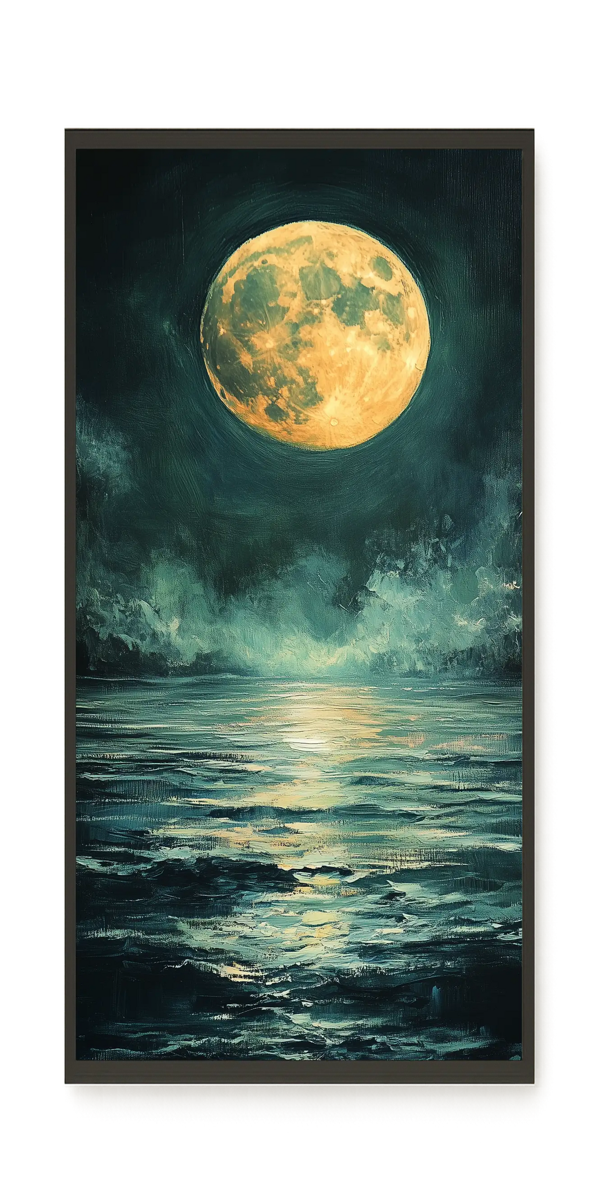 Moonlit Sea Canvas Print