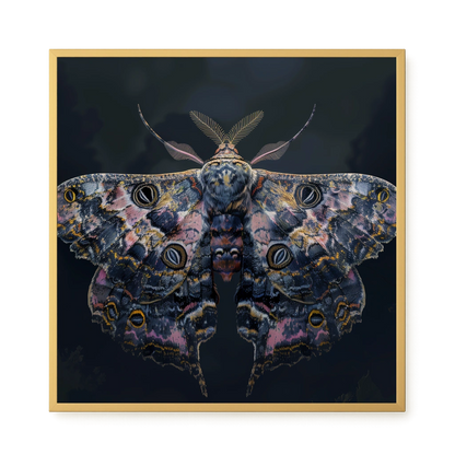 Night Moth Canvas Wall Art