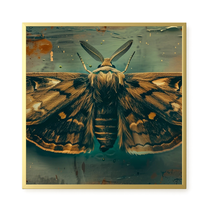 Golden Moth Canvas Print