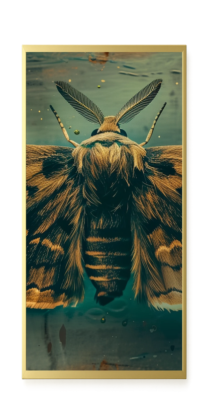 Golden Moth Canvas Print
