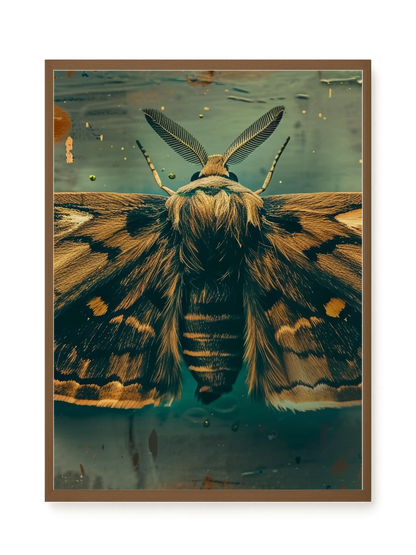 Golden Moth Canvas Print