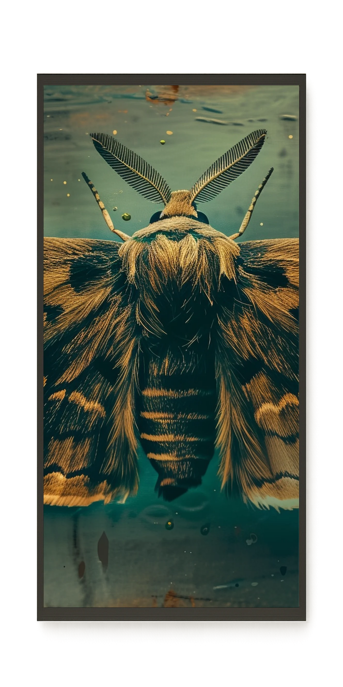 Golden Moth Canvas Print