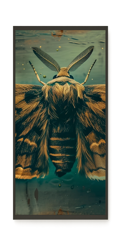 Golden Moth Canvas Print