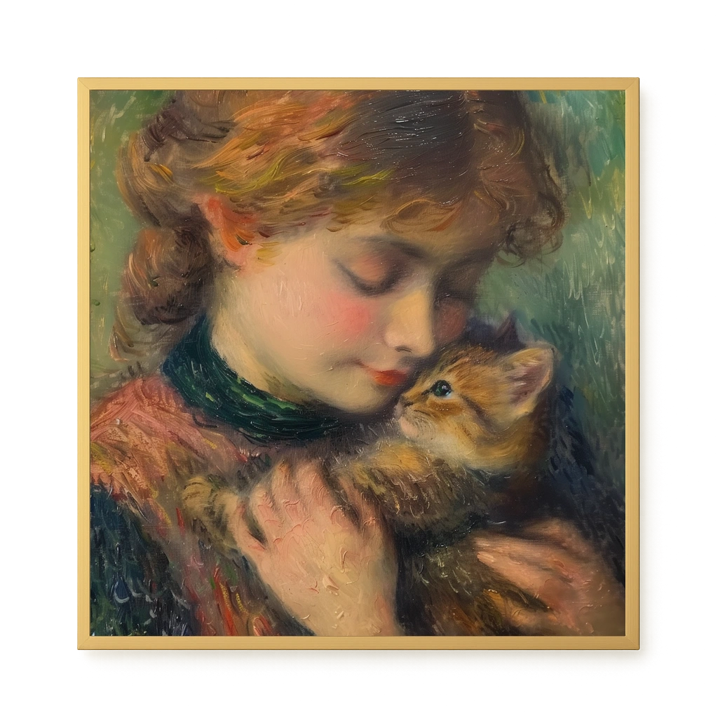 Gentle Bond Canvas Wall Art