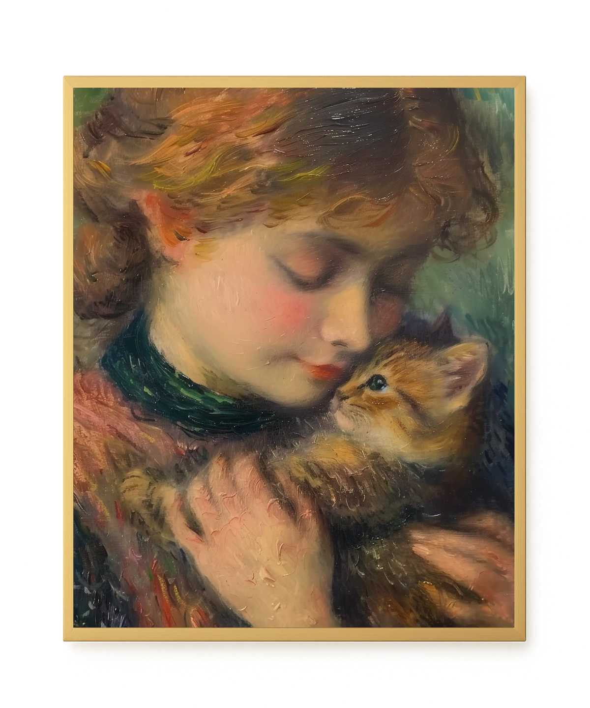 Gentle Bond Canvas Wall Art