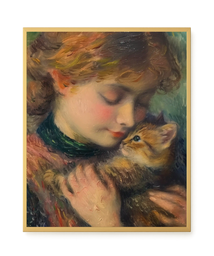 Gentle Bond Canvas Wall Art