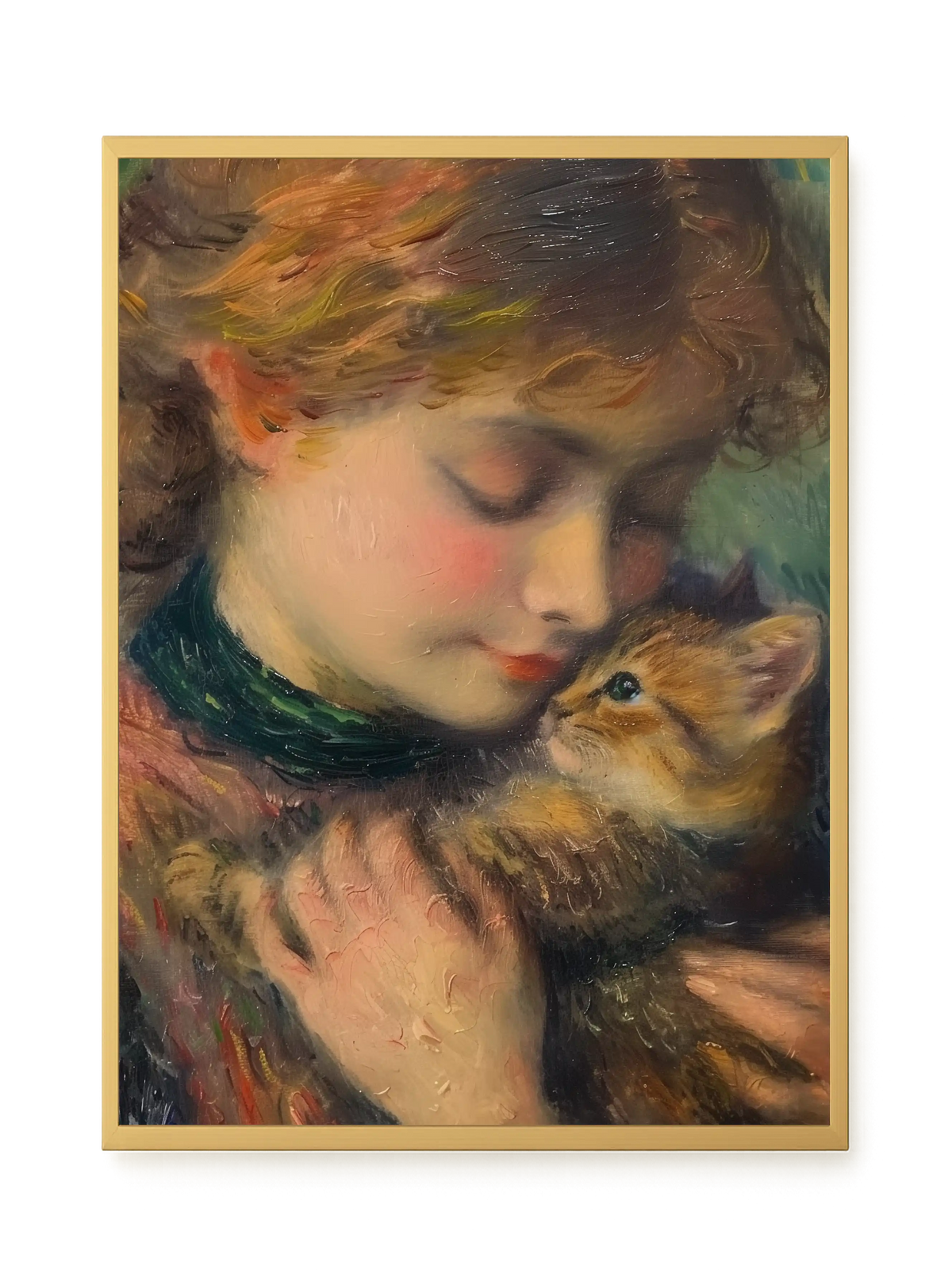 Gentle Bond Canvas Wall Art