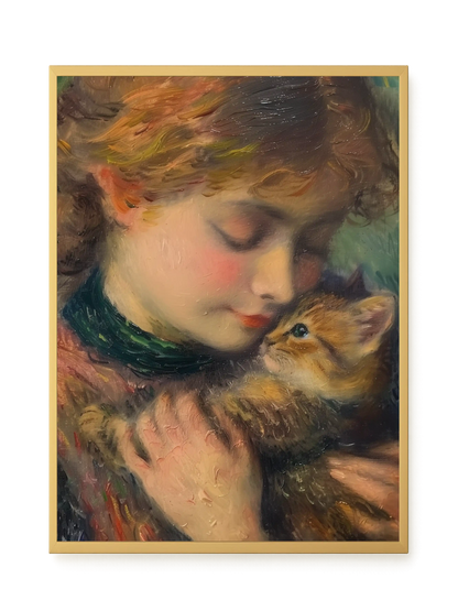 Gentle Bond Canvas Wall Art