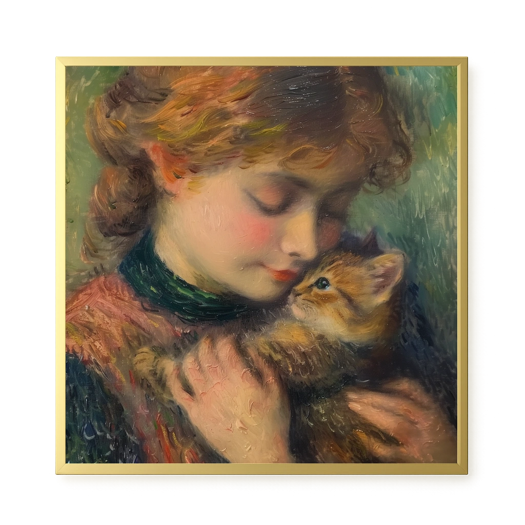 Gentle Bond Canvas Wall Art
