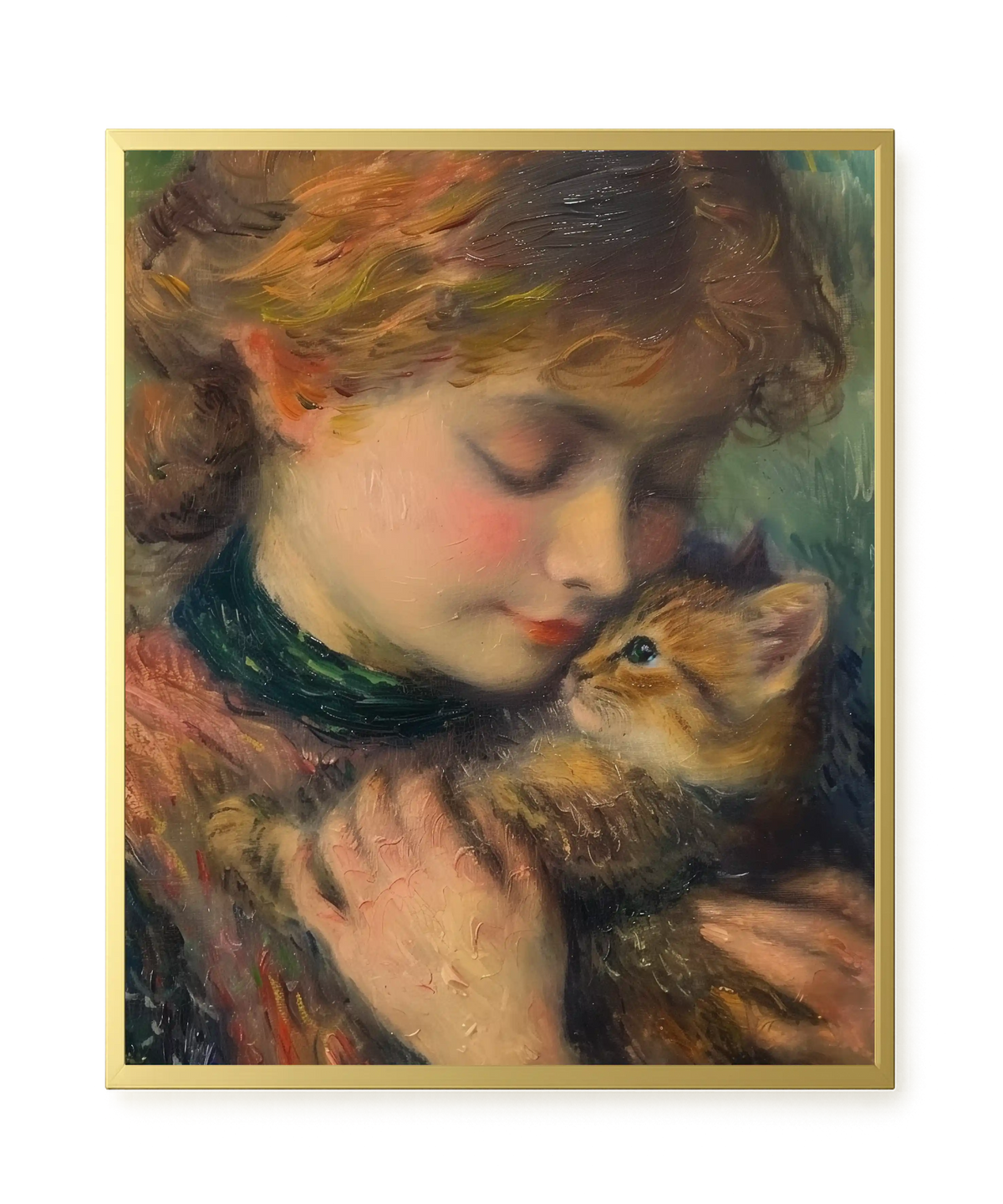 Gentle Bond Canvas Wall Art