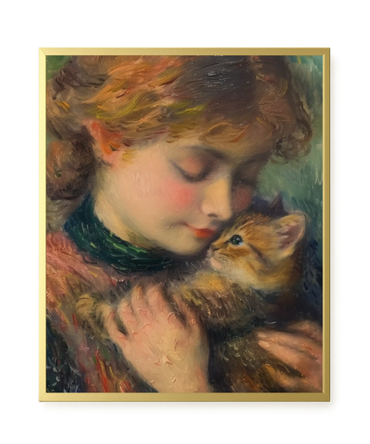 Gentle Bond Canvas Wall Art