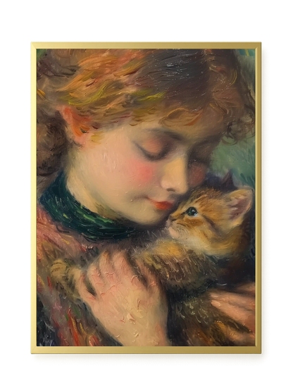 Gentle Bond Canvas Wall Art
