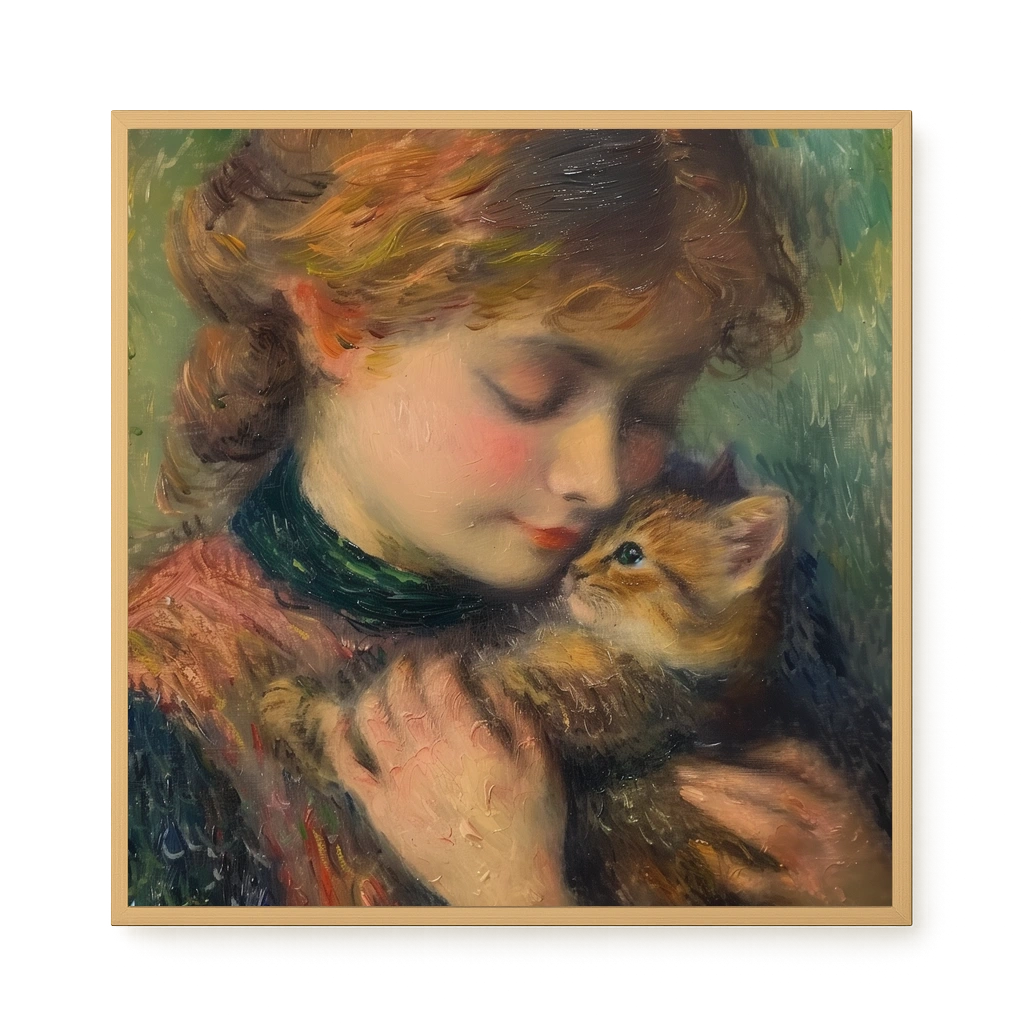 Gentle Bond Canvas Wall Art