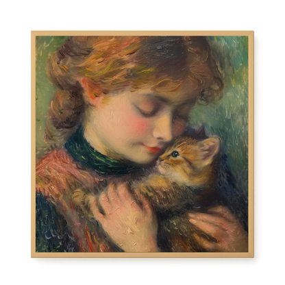 Gentle Bond Canvas Wall Art