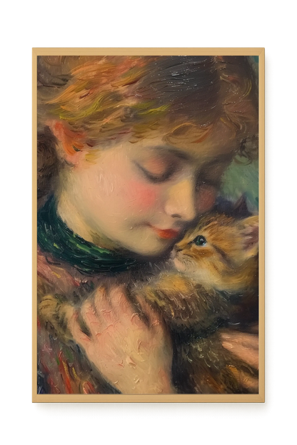 Gentle Bond Canvas Wall Art
