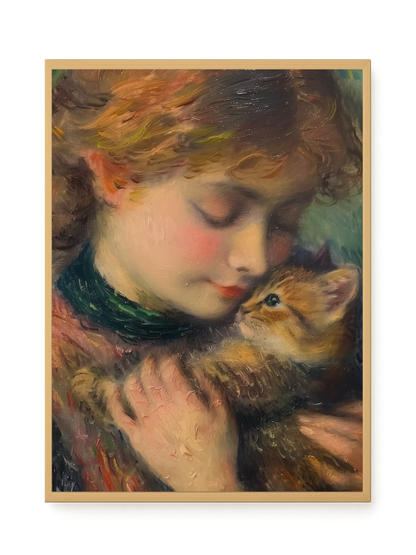 Gentle Bond Canvas Wall Art