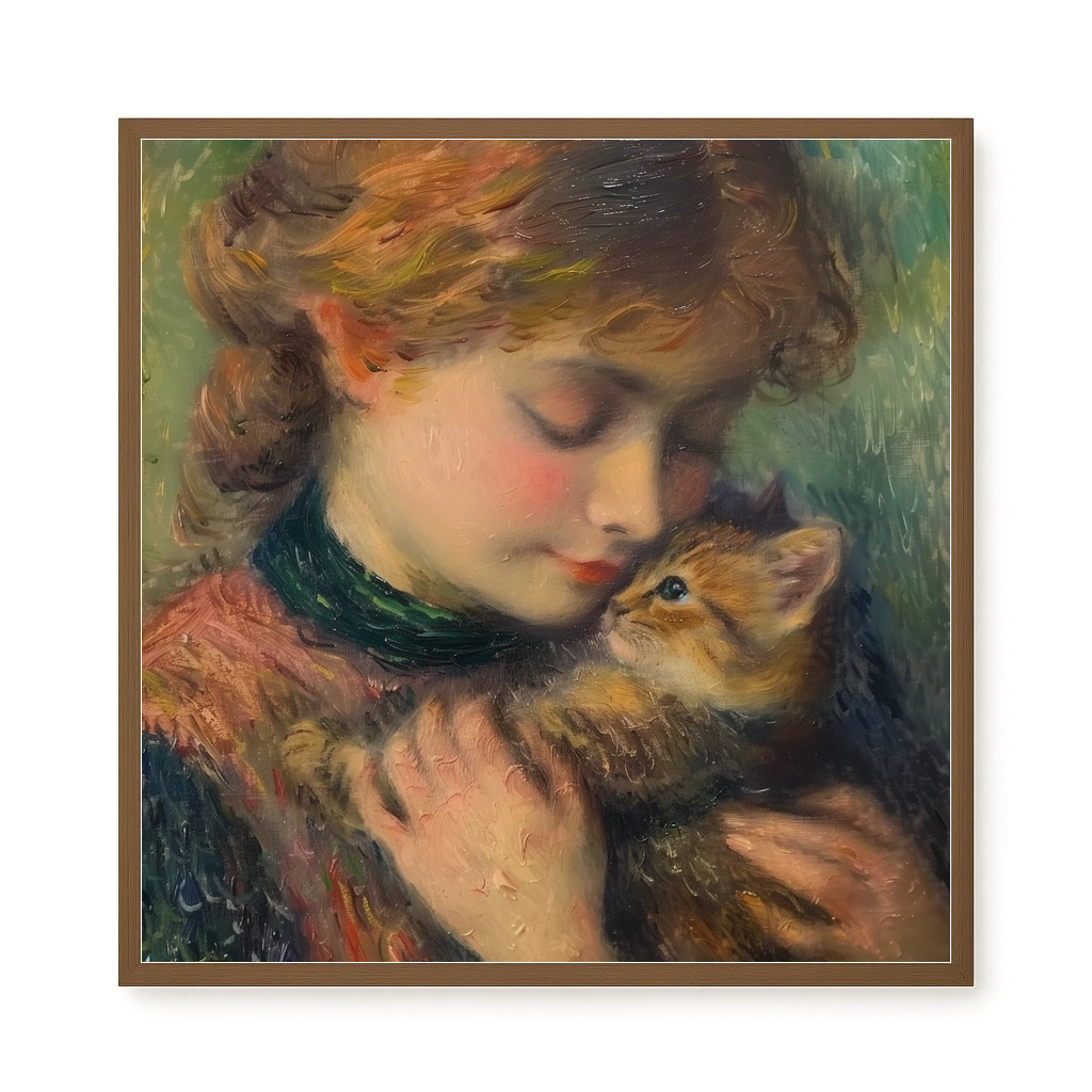 Gentle Bond Canvas Wall Art