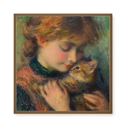 Gentle Bond Canvas Wall Art