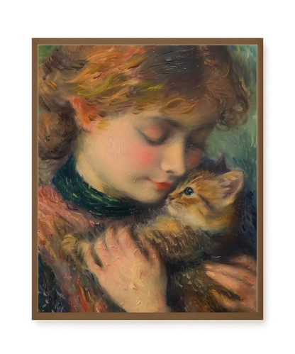 Gentle Bond Canvas Wall Art