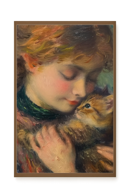 Gentle Bond Canvas Wall Art