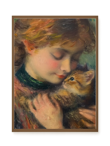 Gentle Bond Canvas Wall Art