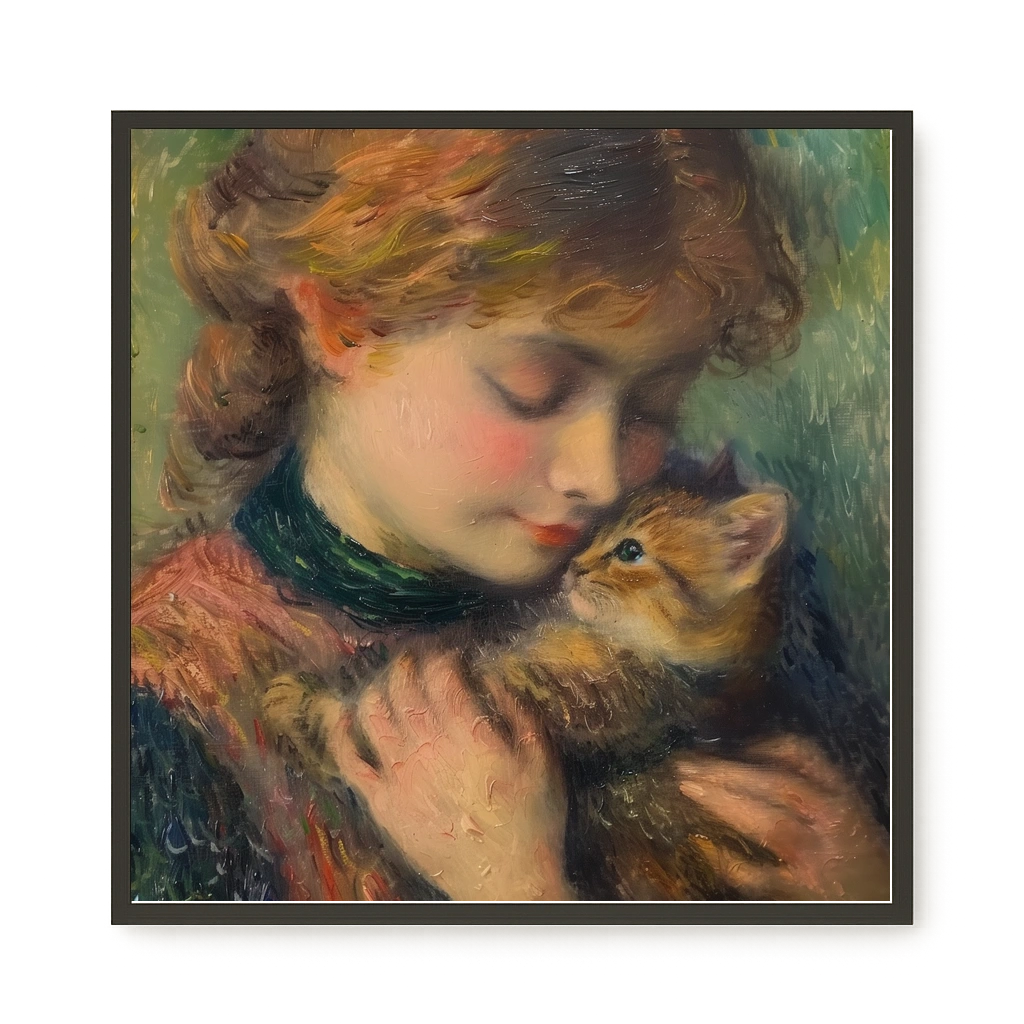 Gentle Bond Canvas Wall Art