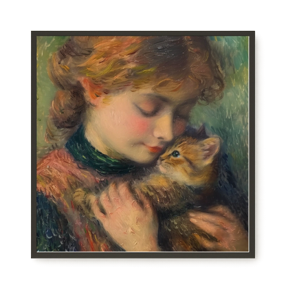 Gentle Bond Canvas Wall Art
